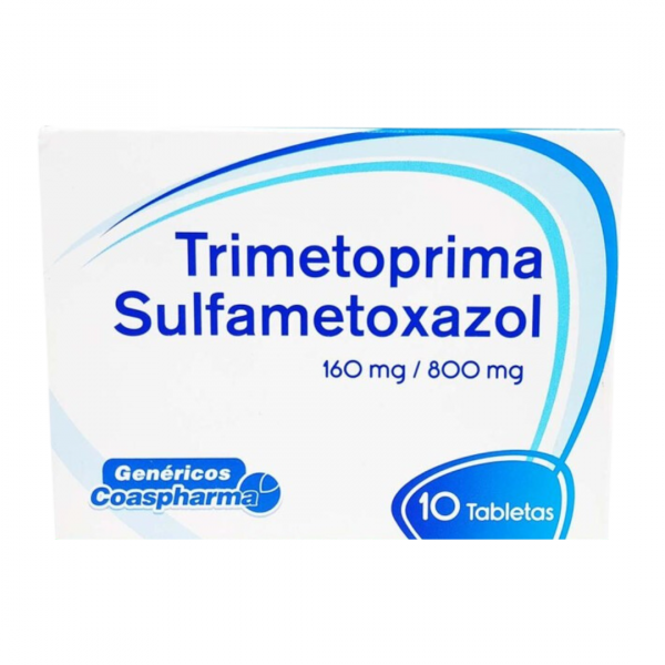  TRIMETOPRIMA SULFAMETOXAZOL 160 mg / 800 mg - CJA x 10 TAB