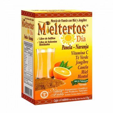  MIELTERTOS DIA PANELA-NARANJA - CJA x 6 SOB x 15 g