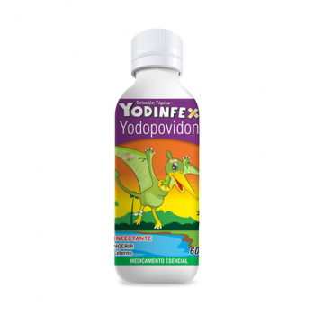 YODINFEX - YODOPOVIDONA 10 g / 100 mL - FCO x 60 mL