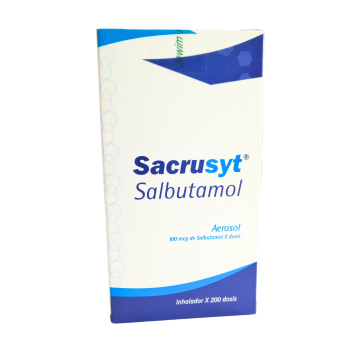  SACRUSYT - SALBUTAMOL 100 mcg - INHAL x 200 DOSIS