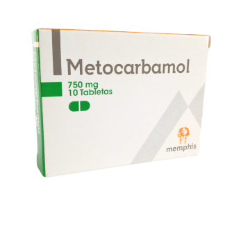  METOCARBAMOL 750 mg - CJA x 10 TAB