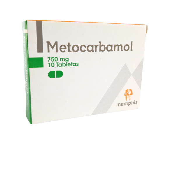Metocarbamol 750 Mg - Cja X 10 Tab