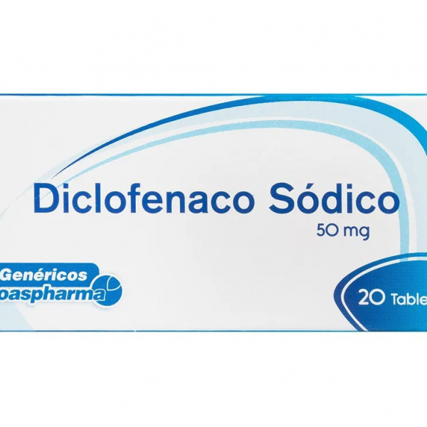  DICLOFENACO 50 mg - CJA x 20 TAB