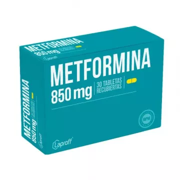  METFORMINA 850 mg - CJA x 30 TAB