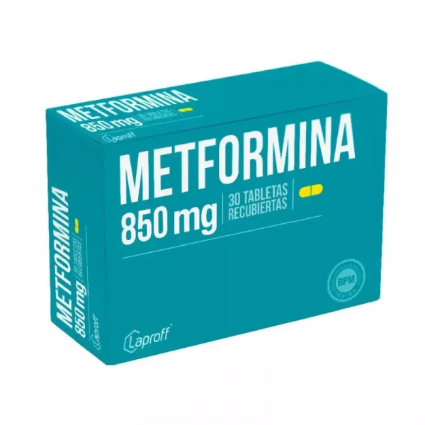  METFORMINA 850 mg - CJA x 30 TAB