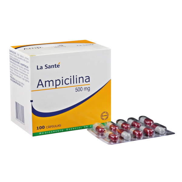 AMPICILINA 500 mg - CJA x 100 CAP