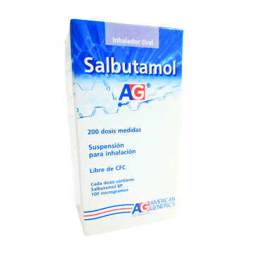  SALBUTAMOL 100 mcg - INHAL x 200 DOSIS