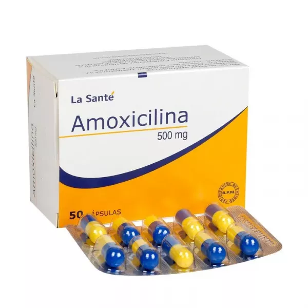 AMOXICILINA 500 mg - CJA x 50 CAP