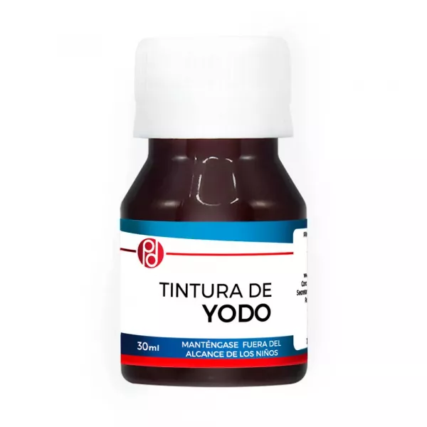  TINTURA DE YODO - FCO x 30 mL