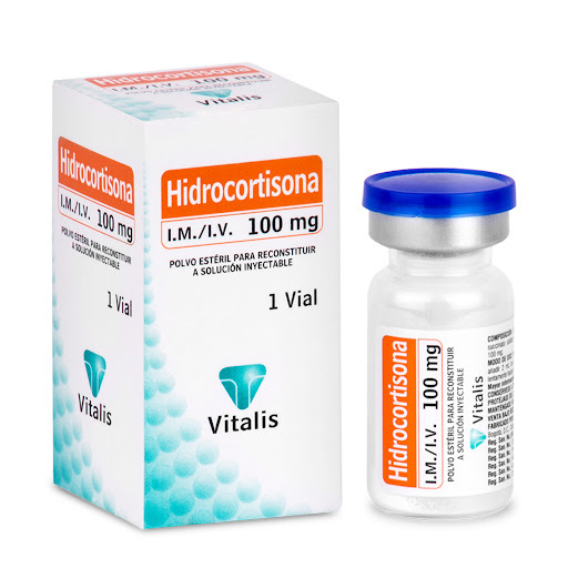  HIDROCORTISONA 100 mg - CJA x 1 VIAL