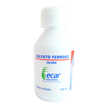    SULFATO FERROSO - FCO x 120 mL JBE