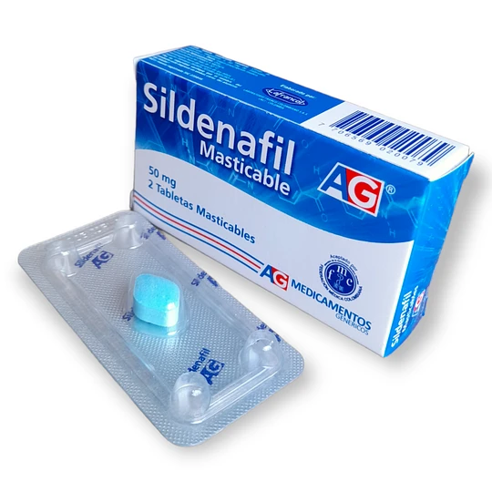  SILDENAFIL MASTICABLE 50 mg - CJA x 2 TAB