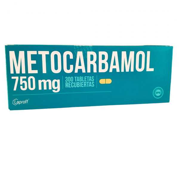 Metocarbamol 750 Mg - Cja X 300 Tab