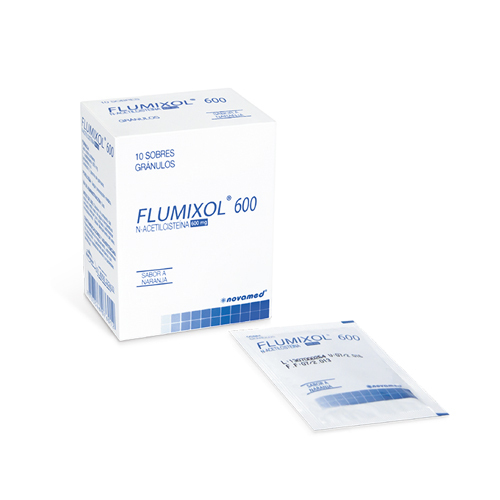 FLUMIXOL 600 - N-ACETILCIST 600 mg - CJA x 10 SOB