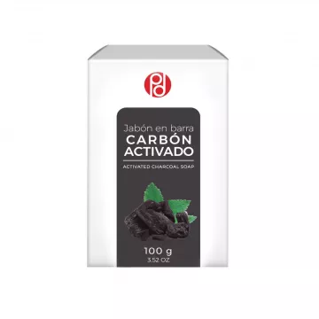  JABON DE CARBON ACTIVADO - UND x 100 g