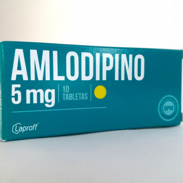  AMLODIPINO 5 mg - CJA x 10 TAB