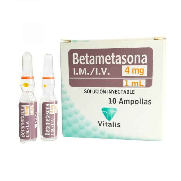 BETAMETASONA 4 mg / 1 mL - CJA x 10 AMP