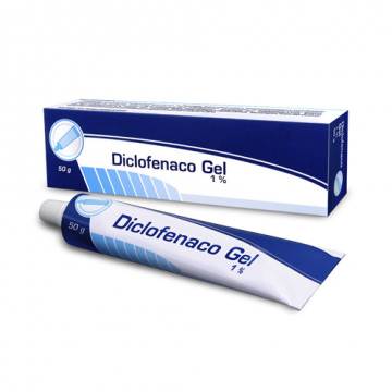  DICLOFENACO 1% - TBO x 50 g GEL