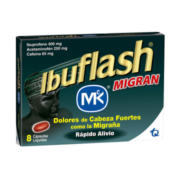 IBUFLASH MIGRAN - CJA x 8 CAP