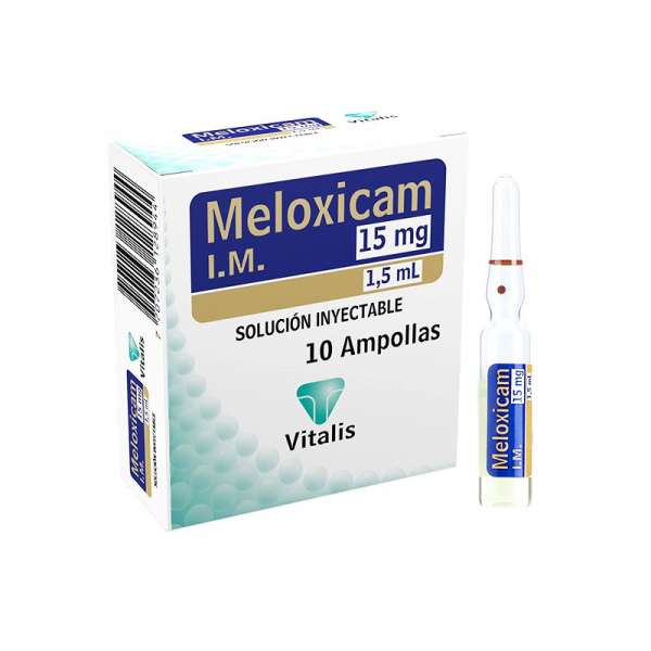 MELOXICAM 15 mg / 1.5 mL - CJA x 10 AMP