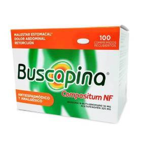 BUSCAPINA COMP NF - HIOS 10 mg + ACETA 325 mg - CJA X 100 TAB