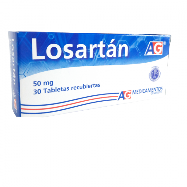 Losartan 50 Mg - Cja X 30 Tab