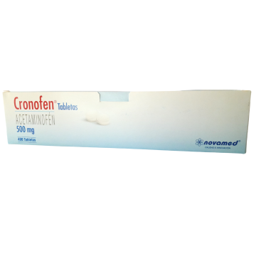  CRONOFEN - ACETAMINOFEN 500 mg - CJA x 400 TAB