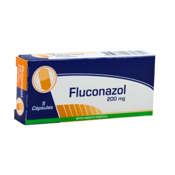  FLUCONAZOL 200 mg - CJA x 5 CAP