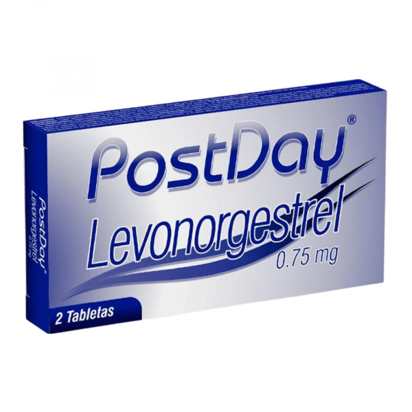  POSTDAY - LEVONORGESTREL 0.75 mg - CJA x 2 TAB