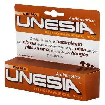  UNESIA - BIFONAZOL 1% - TBO x 20 g CREMA