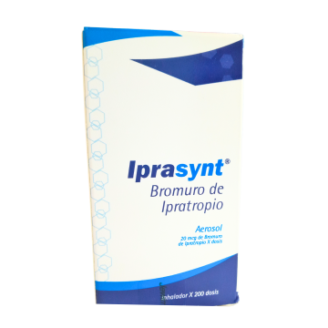  IPRASYNT - BROMURO DE IPRATROPIO 20 mcg - INHAL x 200 DOSIS