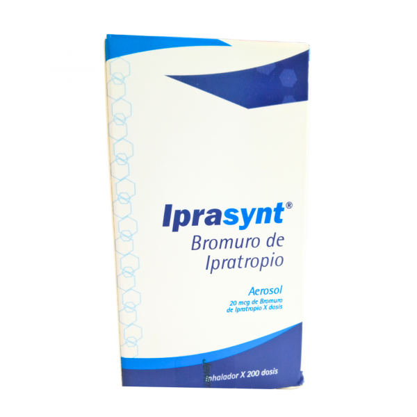 Iprasynt - Bromuro De Ipratropio 20 Mcg - Inhal X 200 Dosis