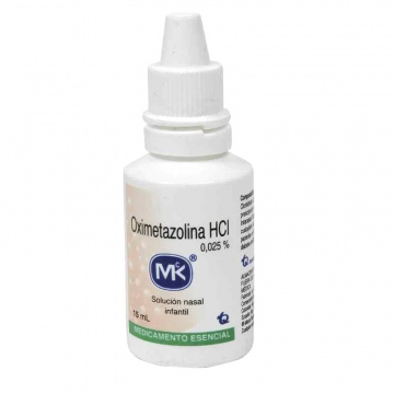 OXIMETAZOLINA HCL 0.025% - GTO x 15 mL