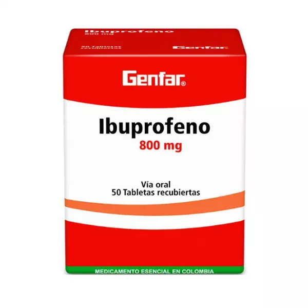 IBUPROFENO 800 mg - CJA x 50 TAB