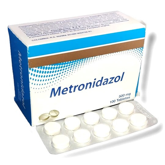  METRONIDAZOL 500 mg - CJA x 100 TAB